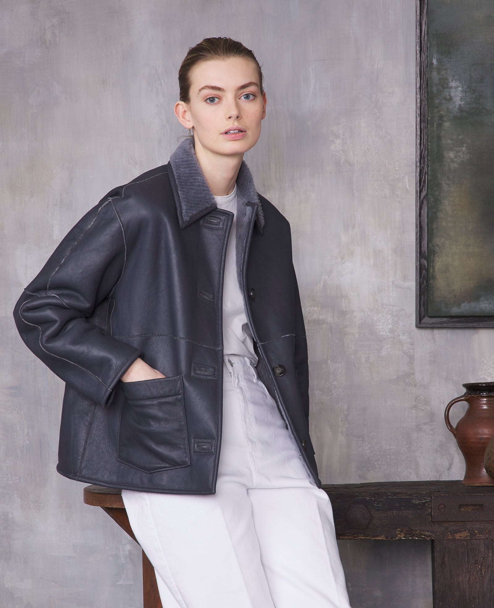 Shearling laurence