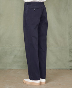 Chino a taille elastique NAVY - Miniature 4