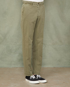 Chino plain front OLIVE - Miniature 2