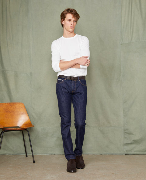 Slim fit denim