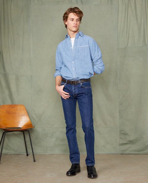 Slim fit denim